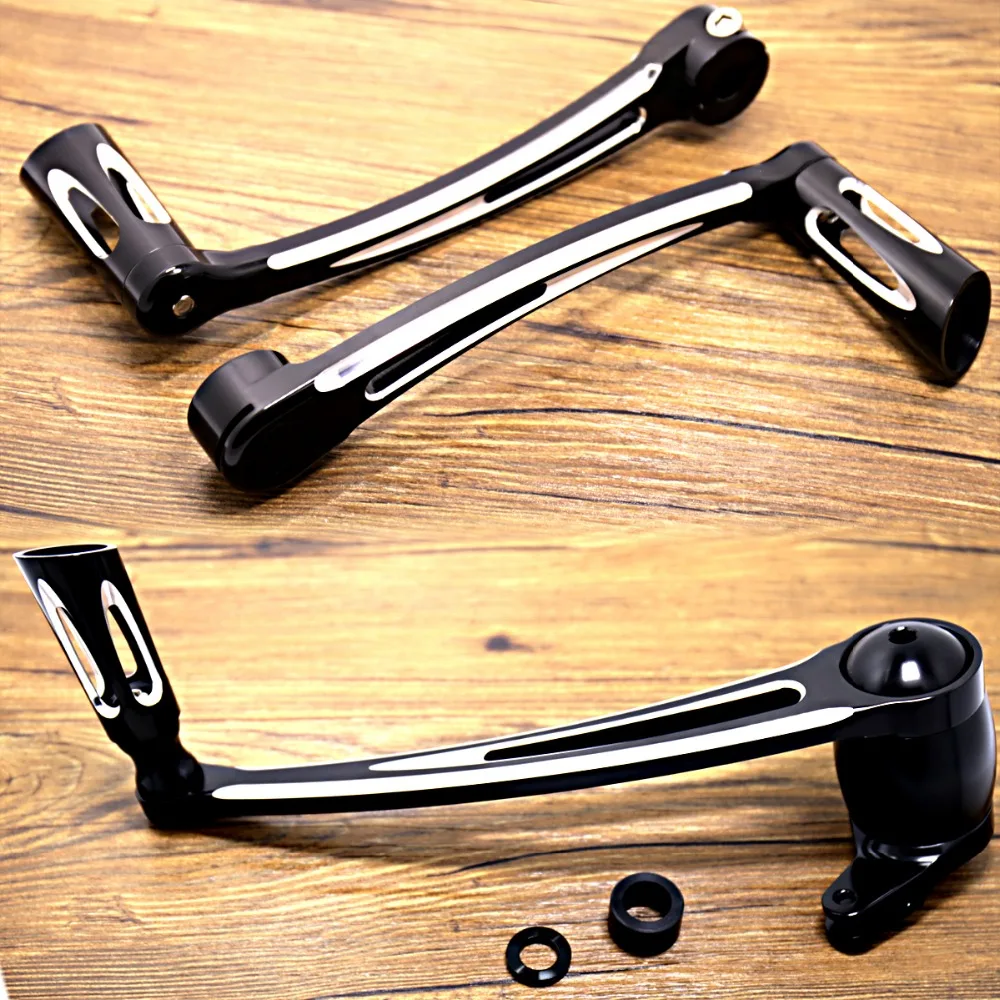 

Shallow Cut Brake Arm Kit Shift Lever&Shifter Pegs For Harley Touring Street Glide Road King FLHR FLHX 2008-2013