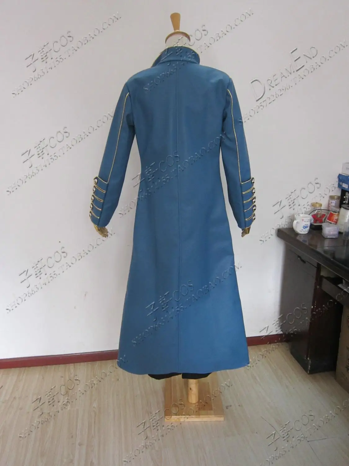 Newest High Quality DMC 3 Vergil Dante Uniform Cosplay Costume