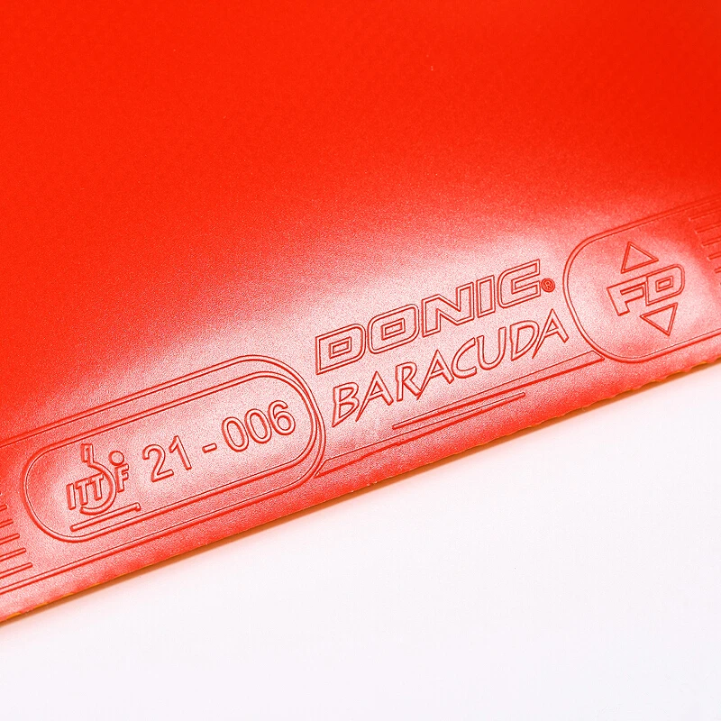 Donic tênis de mesa borracha baracuda ataque rápido loop espinhas com esponja ping pong tenis de mesa
