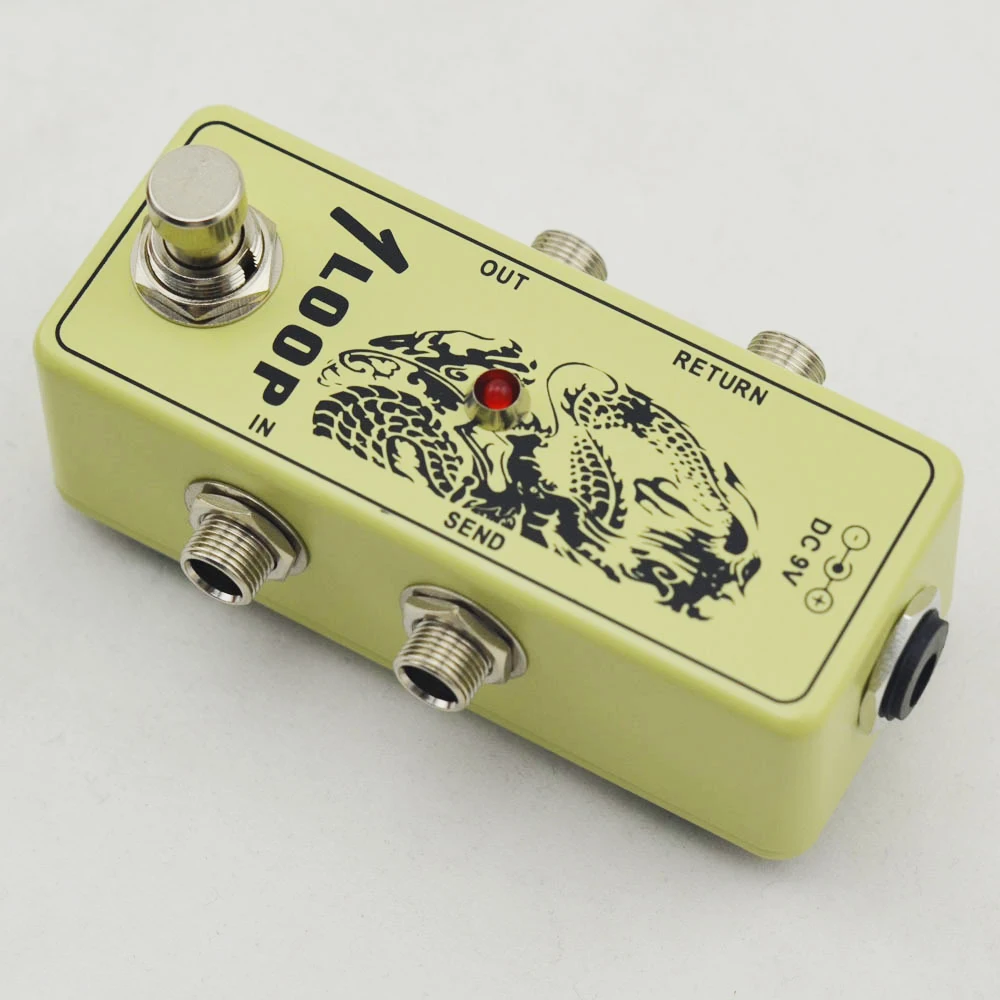 LANDTONE Mini Looper Pedal Guitar switch  With 1590A True Bypass  for Guitar