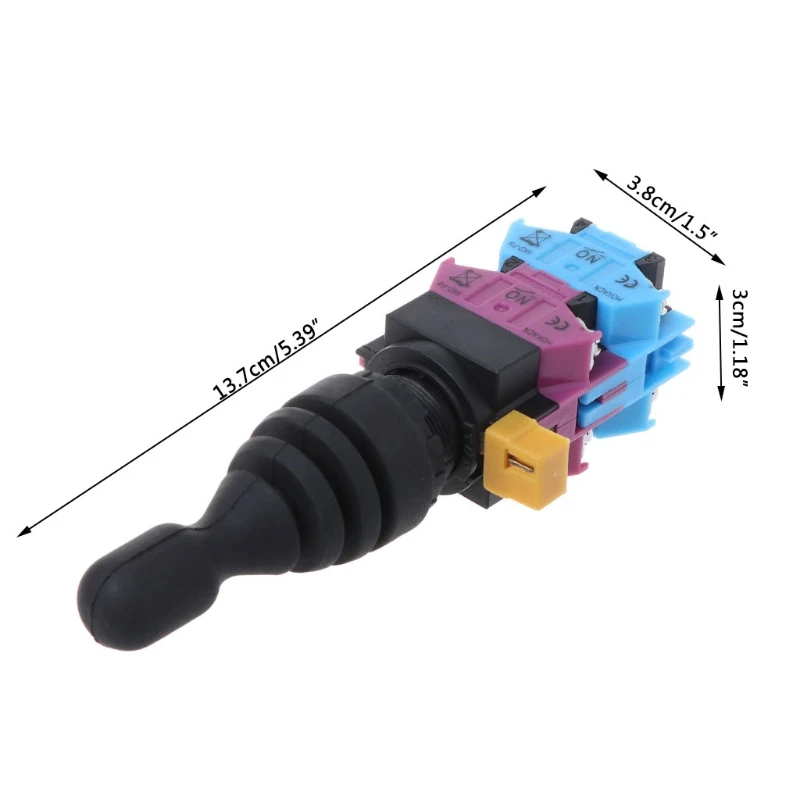 HKL-FW24 4NO 4 Position Momentary Type Monolever Joystick Reset Button Switch