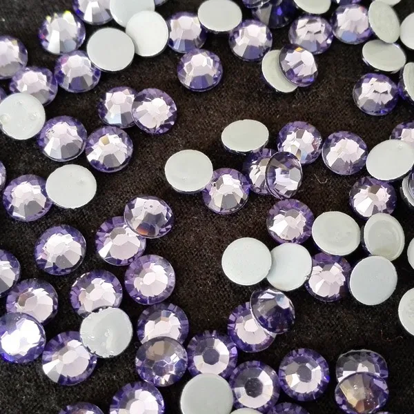 jpstrass SS  20 hot fix rhinestone light Amethyst for  kids high heel shoe crystal in wholesale supplier 1440 pcs each pack