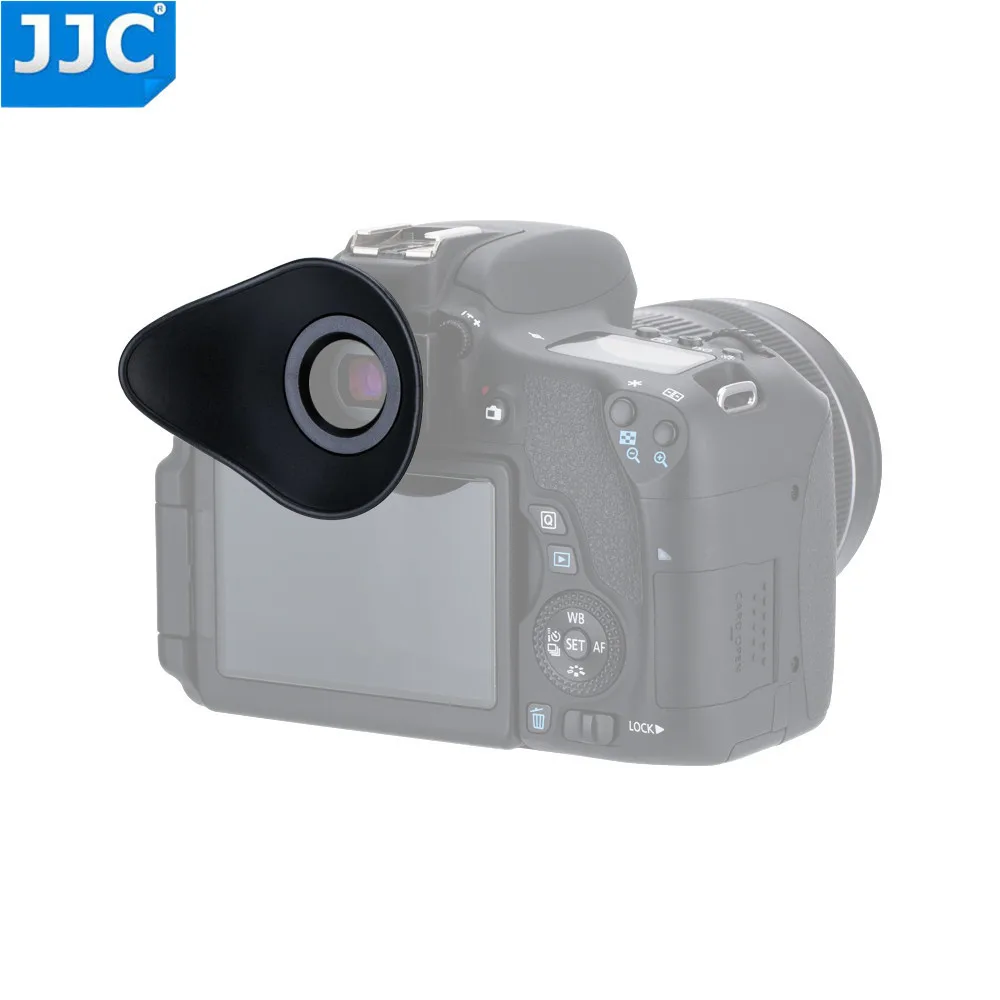 JJC Eyepiece Eyecup Viewfinder EyeShade Eye Cup do Canon EOS 5D Mark II 6D Mark II 800D 750D 77D 80D 90D Zastępuje muszlową muszkę Eb Ef
