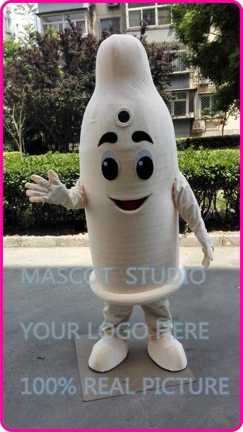 mascot cartoon condom mascot costume custom fancy costume anime cosplay kits mascotte cartoon theme fancy dress