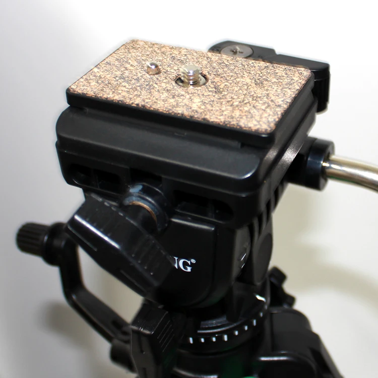 กล้องDSLR 1/4 "สกรูจานด่วนสำหรับYunteng 691 60AV 288 930 558 6008 Panoramic Head Professionalขาตั้งกล้อง