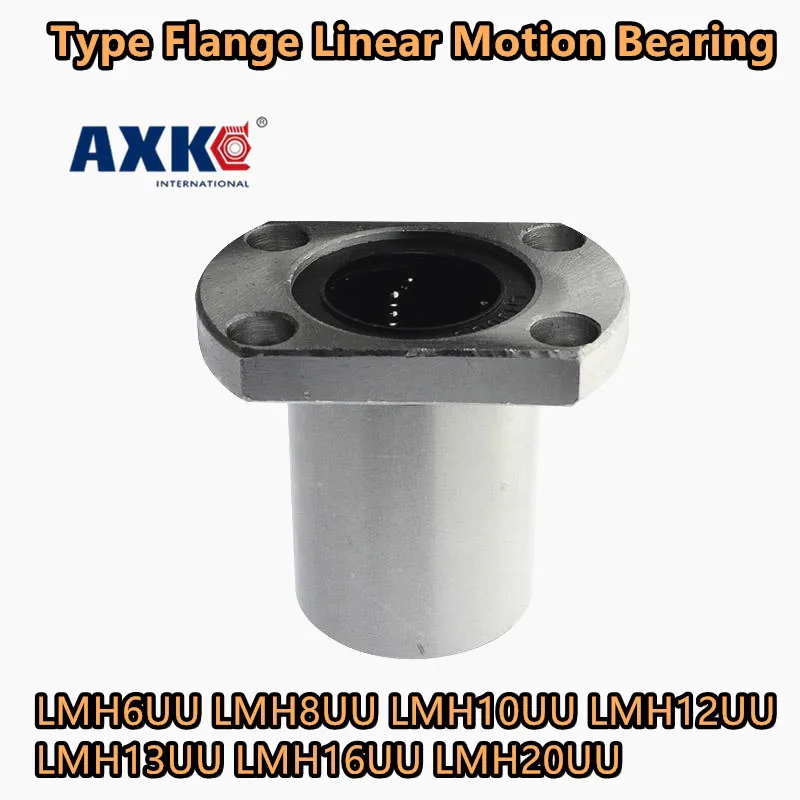 Linear Motion Bearing Bushing Ball Flange Type CNC Parts 2025 LMH6UU LMH8UU LMH10UU LMH12UU LMH13UU LMH16UU LMH20UU