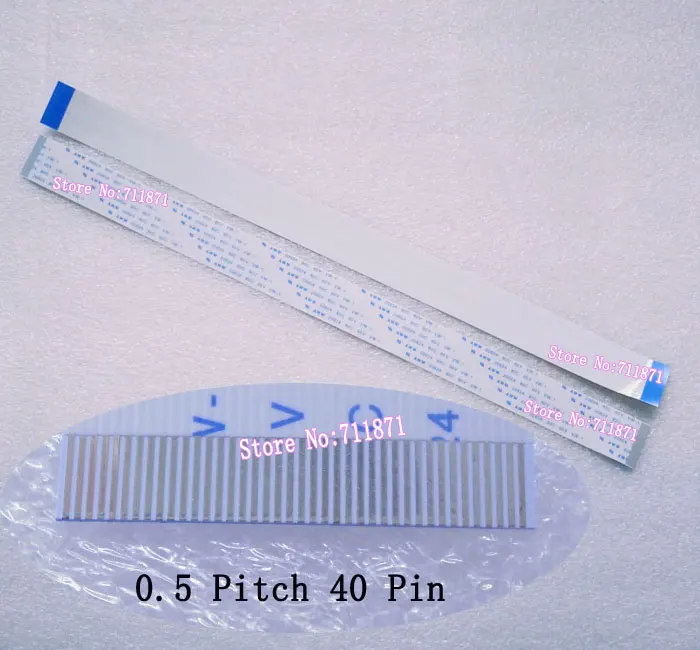 유연한 플랫 케이블 연장 커넥터 어댑터, FFC FPC 익스텐션 케이블 코드, A 타입 0.5 피치, 40 핀, 300mm