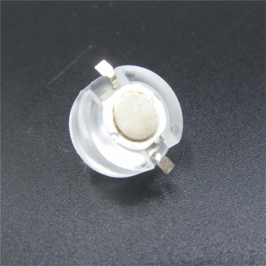 10pcs 13mm mini IR Lens 15 30 45 60 90 100 Degree Needn\'t Holder For 1W 3W 5W High Power LED Diode Convex Reflector Collimator