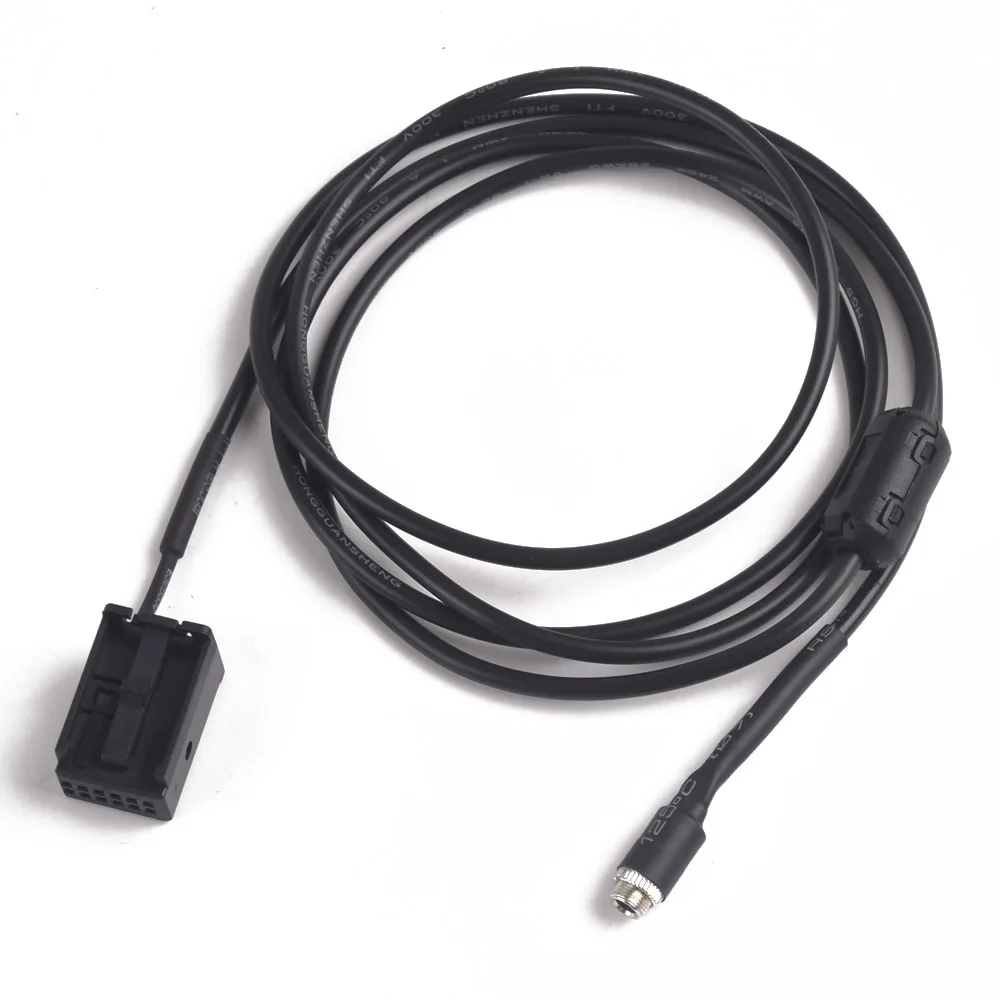 

12Pin 3.5mm Female Jack AUX Adapter Radio Interface Cable MP3 For BMW E85 E86 Z4 E83 X3 for Mini Cooper