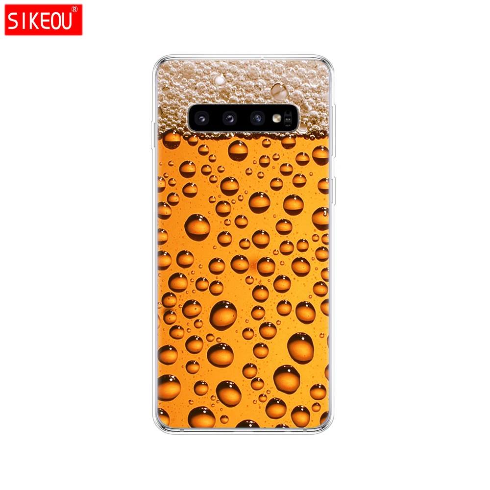 For Samsung Galaxy S10 Case S10Plus Case Silicone TPU Cover Phone S10 E Case On For Samsung S10 Plus S 10 bags bumper vintage