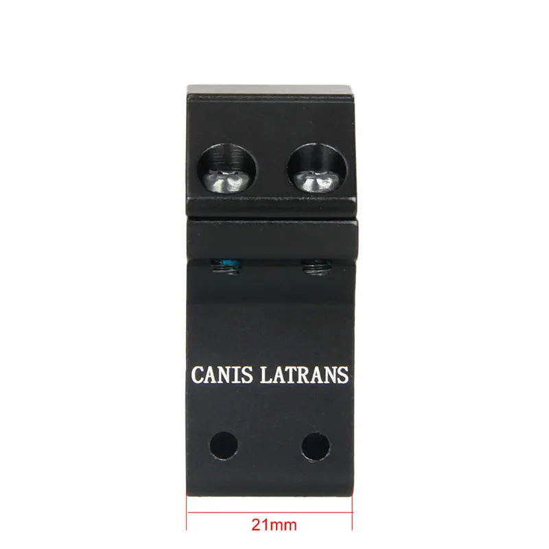 Canis Latrans airsoft-accesorios para mira telescópica de aire, monturas tácticas de 25,4 MM, anillos de alcance de 11mm, montaje para mira