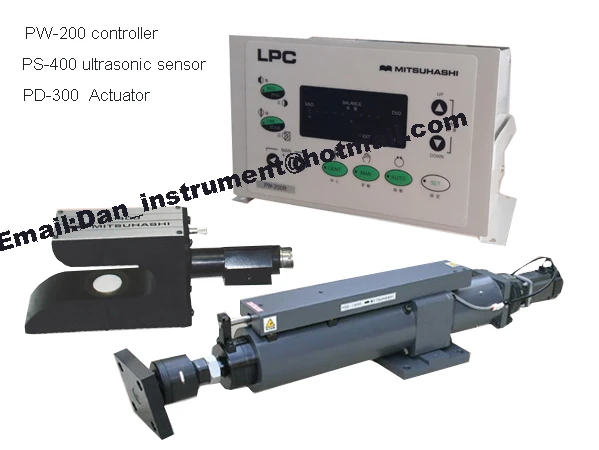 Original Japan High quality  LPC web guiding system PW-200 web guiding controller ,PS-400 detector , PD-300 Actuator