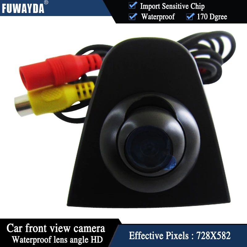 Wireless CCD HD Car Front View Logo Camera For Honda Odyssey accord Civic CRV XR-V Spirior Crosstour Fit City car logo parking