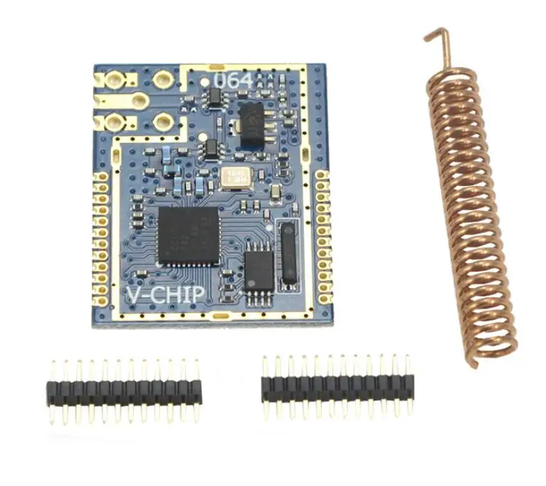 1200Bps-500Kbps CC1110 20DB 800M 433MHZ وحدة نقل البيانات اللاسلكية RF