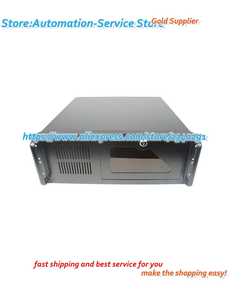 

4U 445FB Chassis 4U Industrial Control Server Monitoring Equipment Server DVR Case Thickening Black White