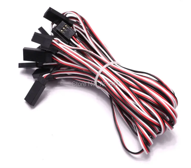 10x 1000mm  100cm  Servo Extension Cord Cable Lead Wire JR