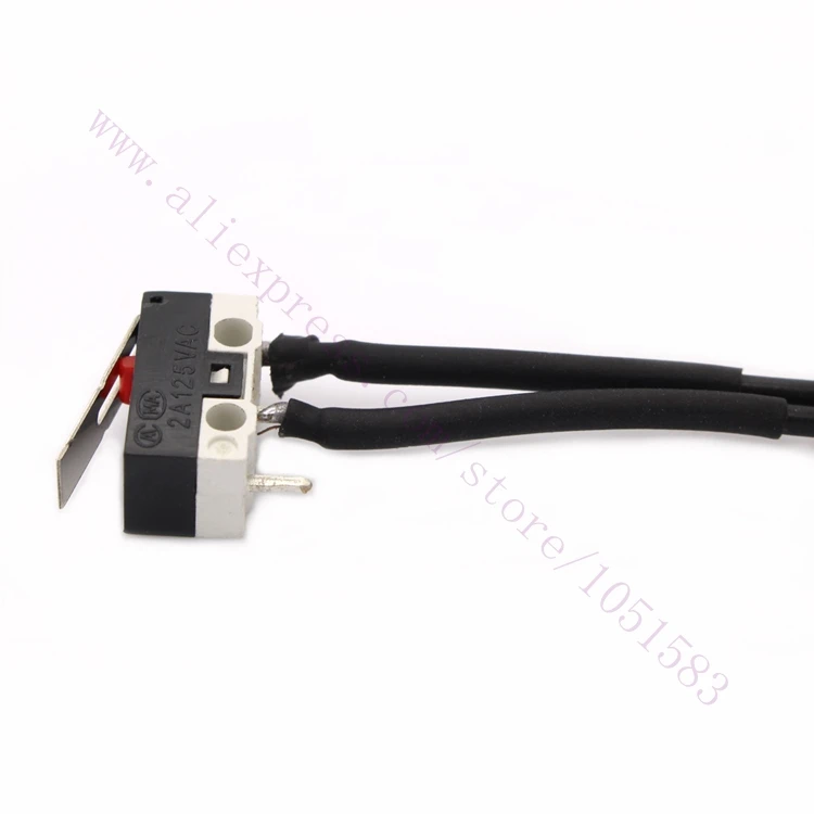 5 قطعة/الوحدة 3D طابعة أجزاء الحد مفاتيح مع كابل طويل Endstop مع كابل 2A 125VAC ، ل 3D طابعة