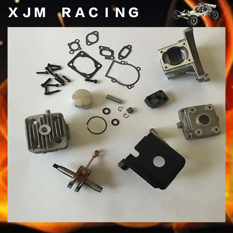 35cc Big Bore UPGRADE KIT 38mm fit 26cc 29cc 30.5CC Zenoah for baja Losi 5T FG