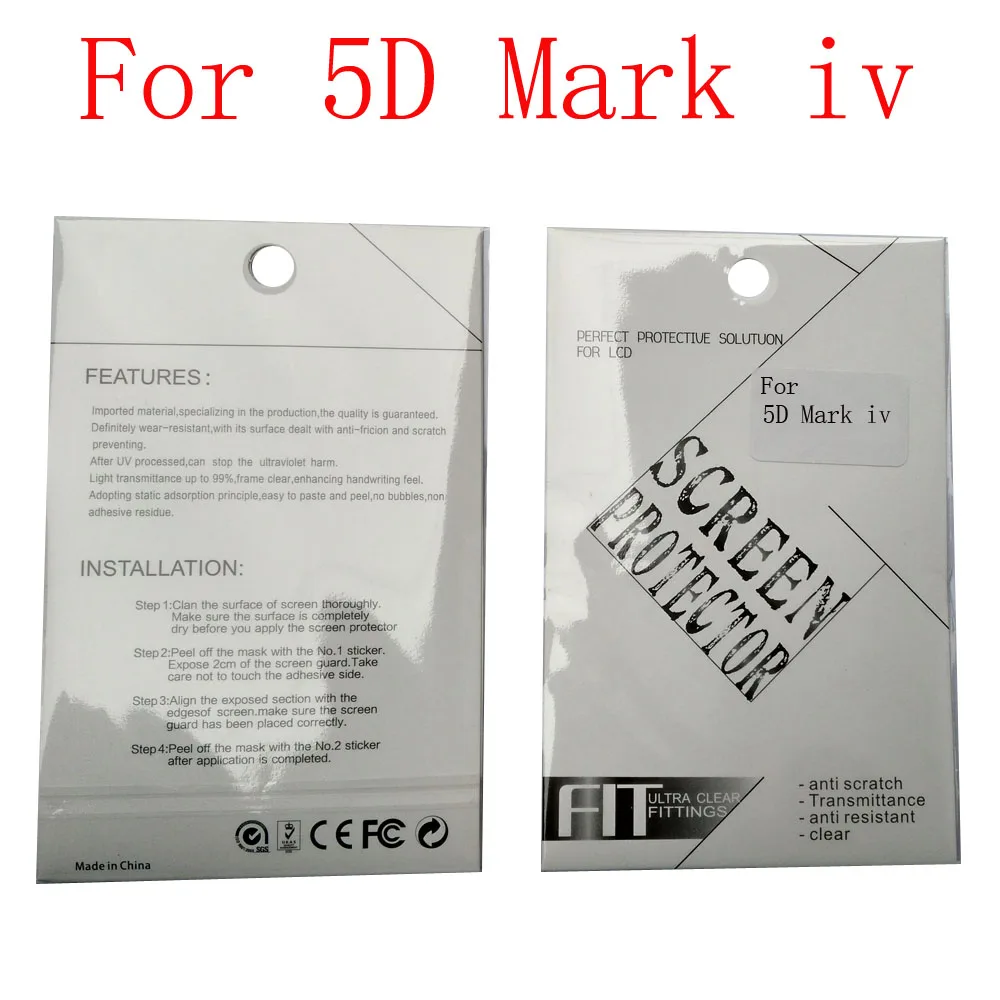 2pieces New Soft Camera screen protection film For Canon 90D 5D Mark II 5Ds Mark Iv 5DS 6D Mark II