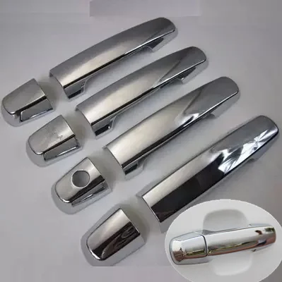

New Chrome Car Door Handle Cover Trim For Chery Tiggo 2005 2006 2007 2008 2009 2010 2011 2012 2013