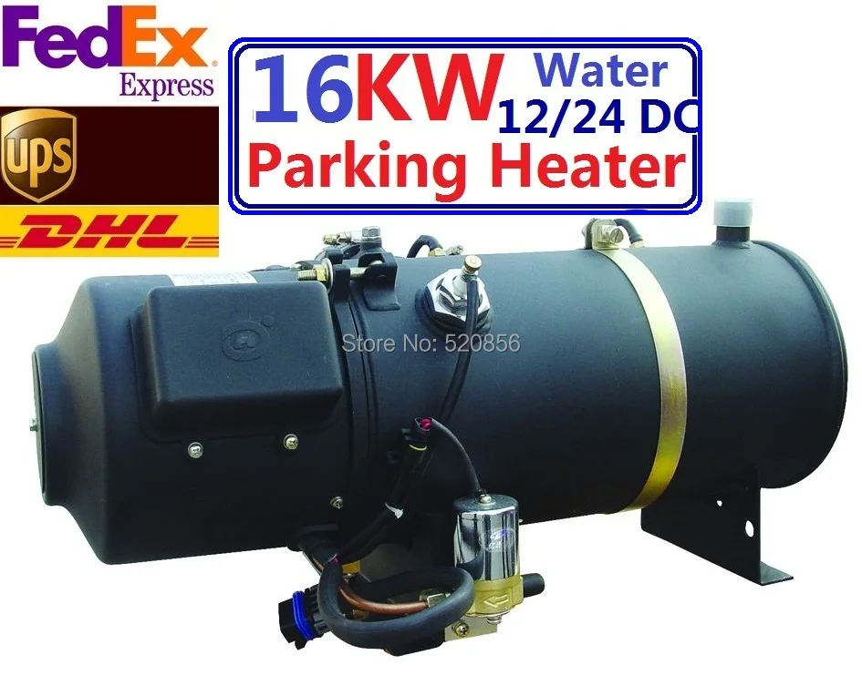 16kw 12V 24V Water Heater Similar Auto Liquid Parking Heater Webasto Heater For Bus Hot Sell In Europe Free Shipping NotOriginal