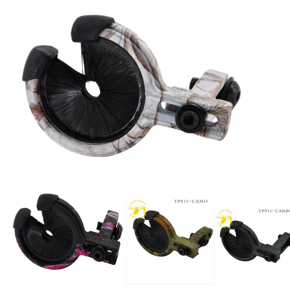 Hostage Arrow Rest for Compound and Recurve Bow, Archery Brush, Outdoor Sports, Hunting and Shooting, 5 Colors,TP813