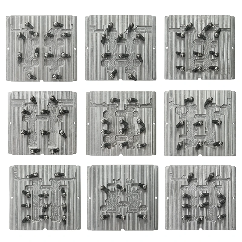 

Size 150x135mm CNC Engraving Machine Mould for iPhone X IC Router USB Single Apple Mobile Motherboard Fix Molds