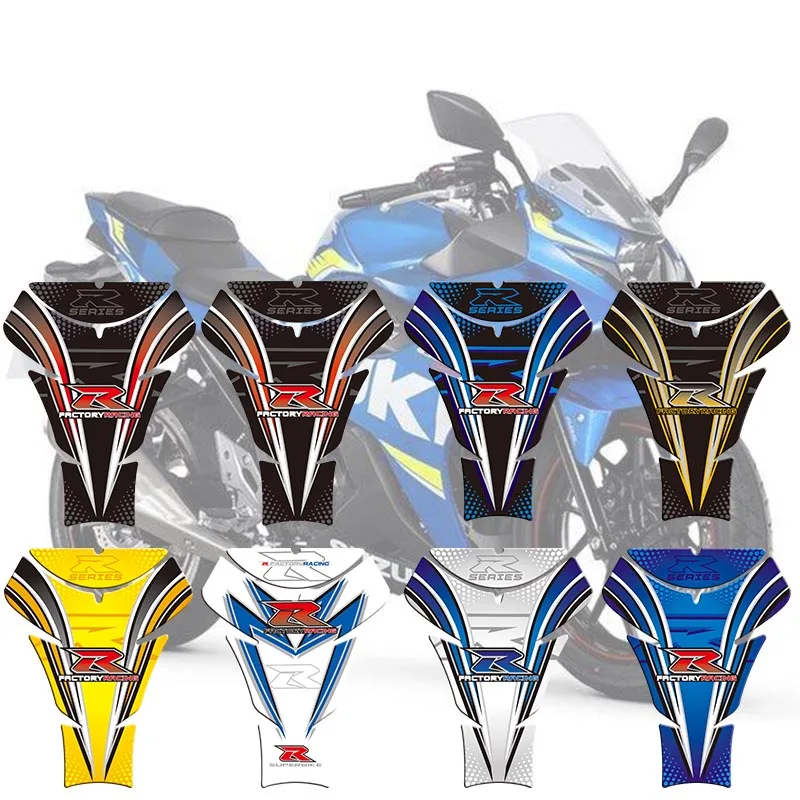 

New Motorcycle Tank Pad Protector Sticker Fish Bone Sticker Tank Pad Protection For Suzuki GSXR 600 750 1000