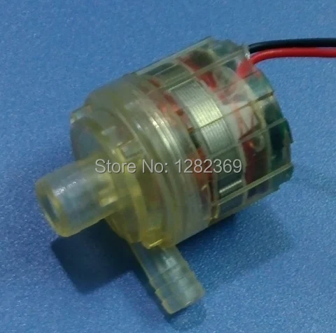 DC 6V 2W Flow 54LPH 1.65M Lift Small FDA Water Pump Mini Liquid Food Grade Water Pump Submerged Water Motor