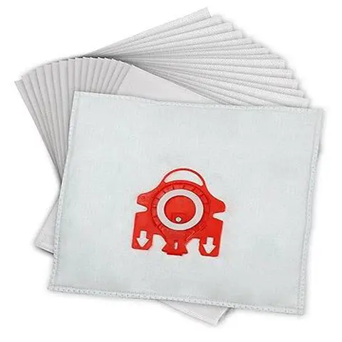 10 adet/grup için uygun MIELE FJM C1 ve C2 sentetik tip Hoover Hepa elektrikli süpürge toz torbaları filtreler