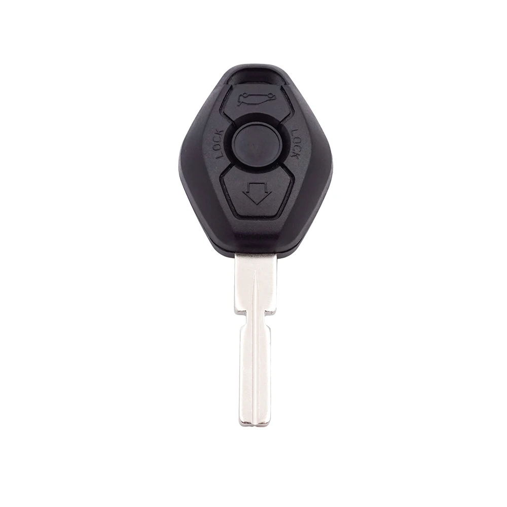 Xinyuexin 3 Buttons Remote Replacement Car Key Shell Cover Fob For BMW 1 3 5 6 7 Series X3 X5 Z3 Z4 Key Case Keyless Entry