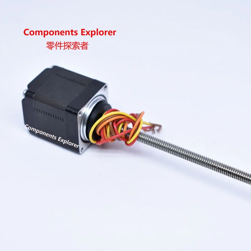 

Nema11 34mm Linear Stepper Motors,100mm Length, TrTr5*2 Acme Leadscrew Threaded