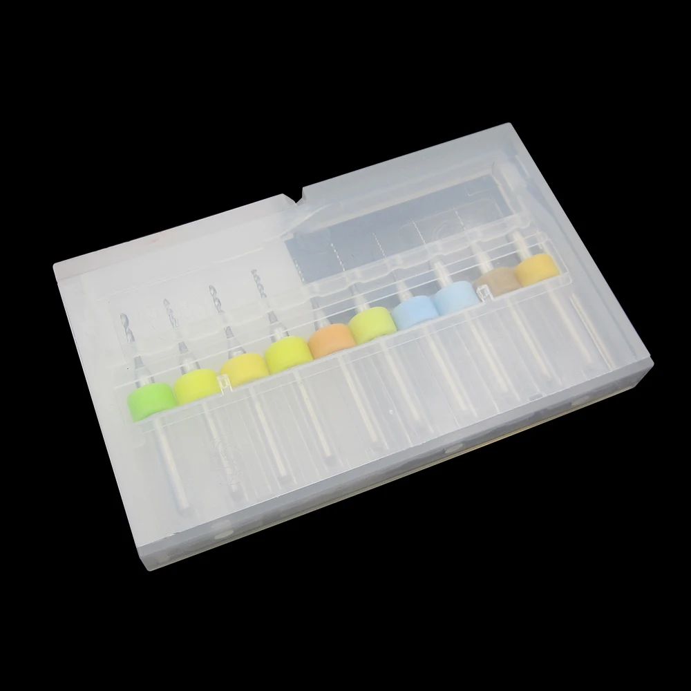 10 teile/satz 0,3-1,2mm PCB Leiterplatte Hartmetall Micro Bohrer Werkzeug Set Integrierte Schaltkreise