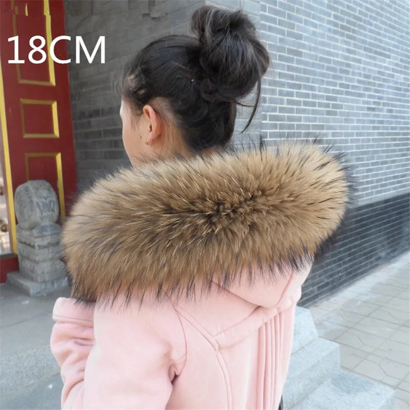 2024 new Woman real raccoon hair scarf woman 100% pure natural raccoon fur collar shawl warm winter fur collar scarf large