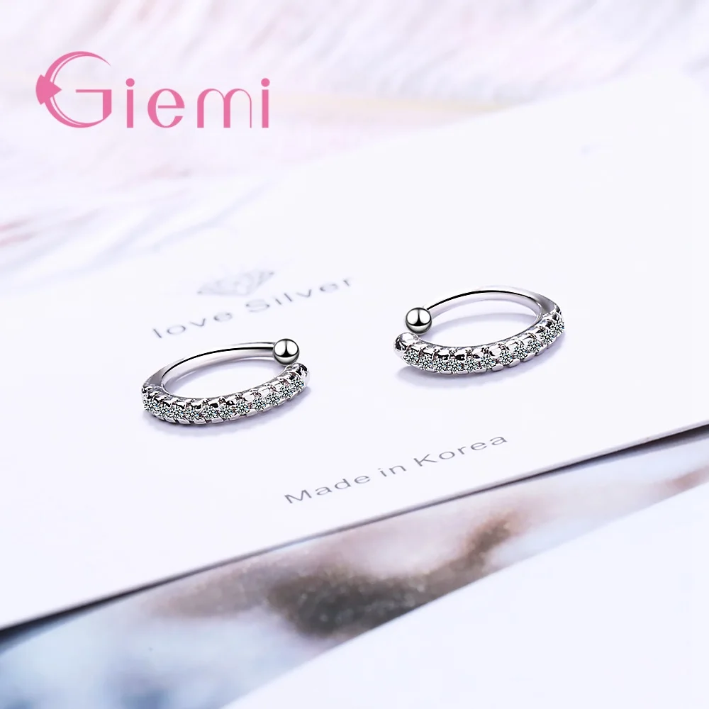 

New 925 Sterling Silver Earrings Fashion Jewelry Cubic Zirconia Vintage Style High Quality Female Club Party Jewelry