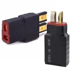 1PC męski t-plug dziekan do żeńskiego TRX Traxxas Adapter złącza do baterii RC ESC i ładowarki