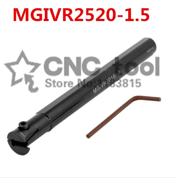 MGIVR2520-1.5/ MGIVL2520-1.5 Internal Grooving tool,Grooving Holder,CNC Cutting tools,Indexable CNC Turning Tools for MGMN150