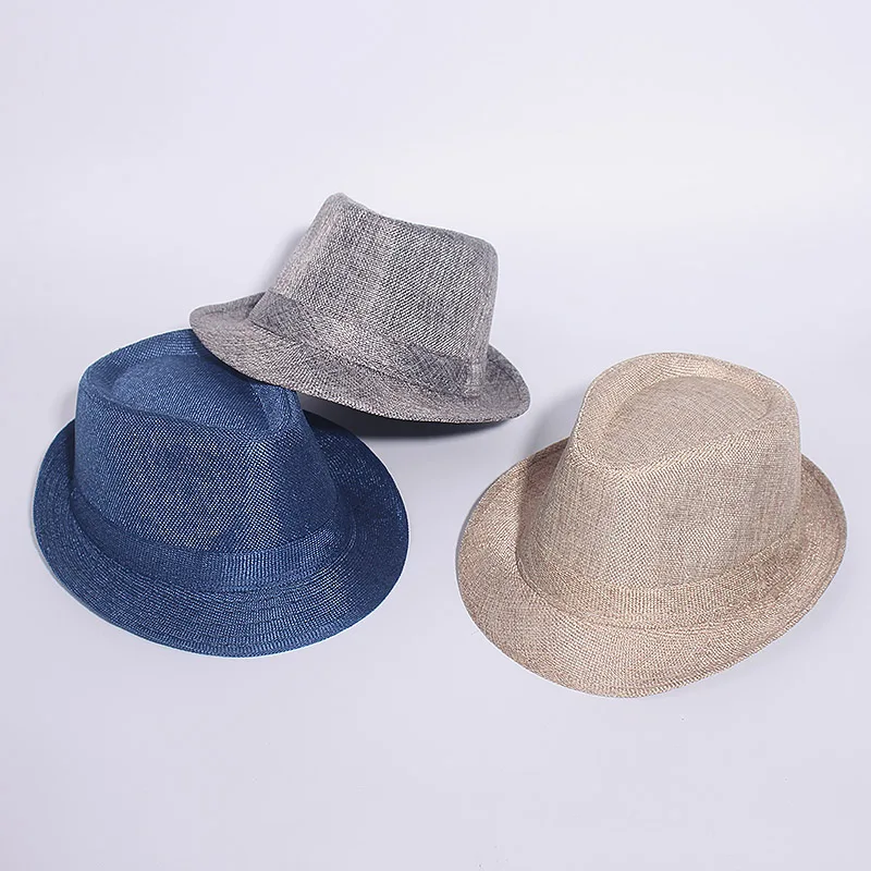 Spring And Summer White Jazz Outdoor Hat Panama Hat Women Men Ladies Fedoras Top Jazz Hat For Women Men 2019 New