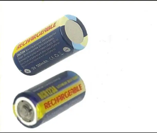 جديد CR123A RCR123A CR123 3 فولت 500 مللي أمبير بطارية ليثيوم كاميرا رقمية قابلة للشحن بطاريات ليثيوم أيون