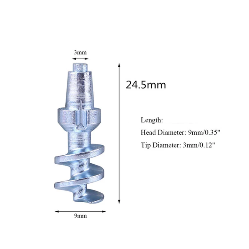

50 pcs/lot Universal Car Tires Studs Spikes Wheel Tyres Snow Chains 9x24.5mm Studs For Motorcycle Car Vehicle Truck Tires Winter