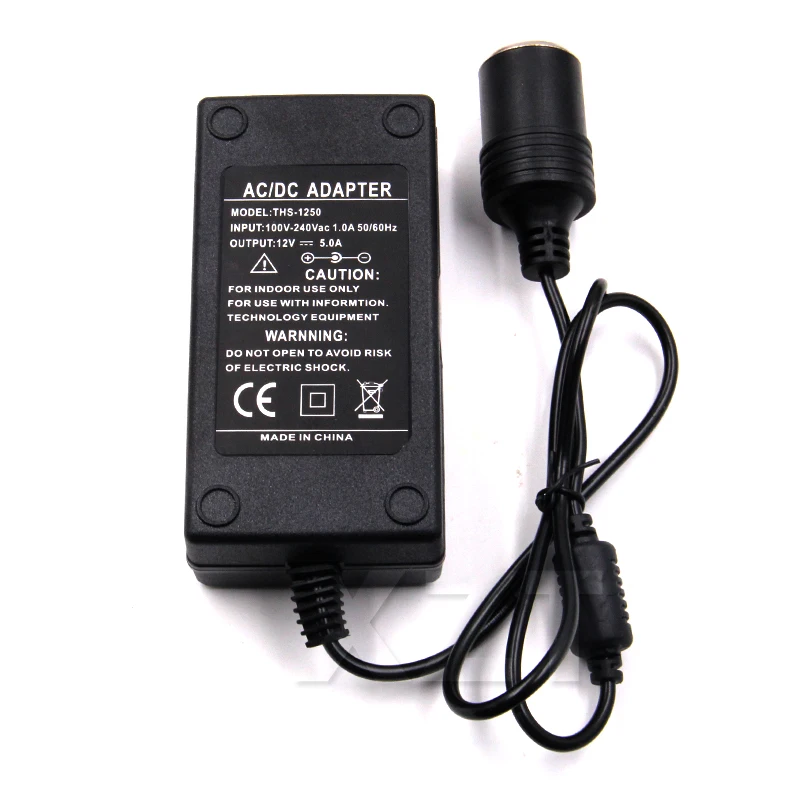 AC Adapter DC 110V 220V to 12V 2A 5A 8A 10A Power Adapter for Car Cigarette lighter Converter Inverter 220V 12V Lighter EU US