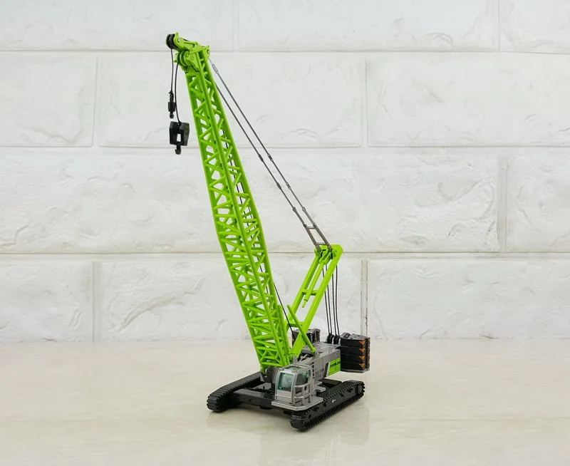 Collectible Diecast Model Replica 1:120 Scale ZOOMLION ZCC1300 Crawler Crane Tower Engineering Machinery Alloy Toy Model