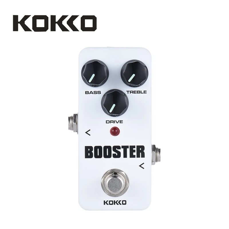 KOKKO FBS2 Mini Booster Pedal Portable 2-Band EQ Guitar Effect Pedal High Quality Guitar Parts & Accessories