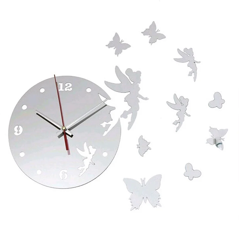 2019 New Wall Clock Quartz Watch  Clocks Reloj De Pared Modern Design Digital 3d Diy Acrylic Mirror  Living Room