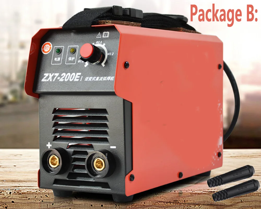 Free shipping IGBT ARC 10-200A Welder Inverter Welding machine IGBT MMA ARC ZX7 welding machine Easy weld electrode Arc Welder