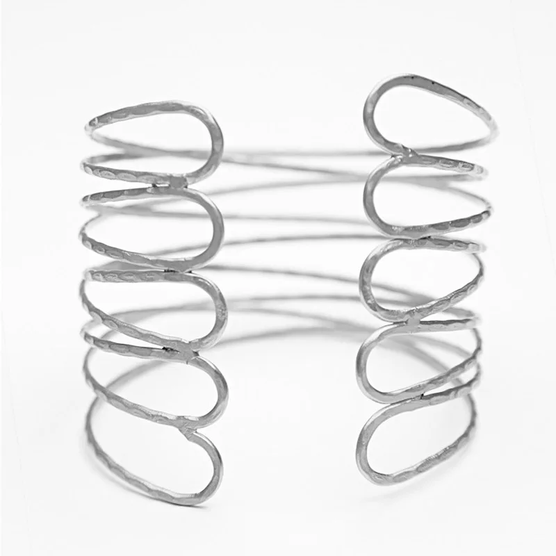 Top New fashion jewelry accessories mix color Copper Alloy punk   arm bracelet best gift for girl wholesale BA-140 image 3
