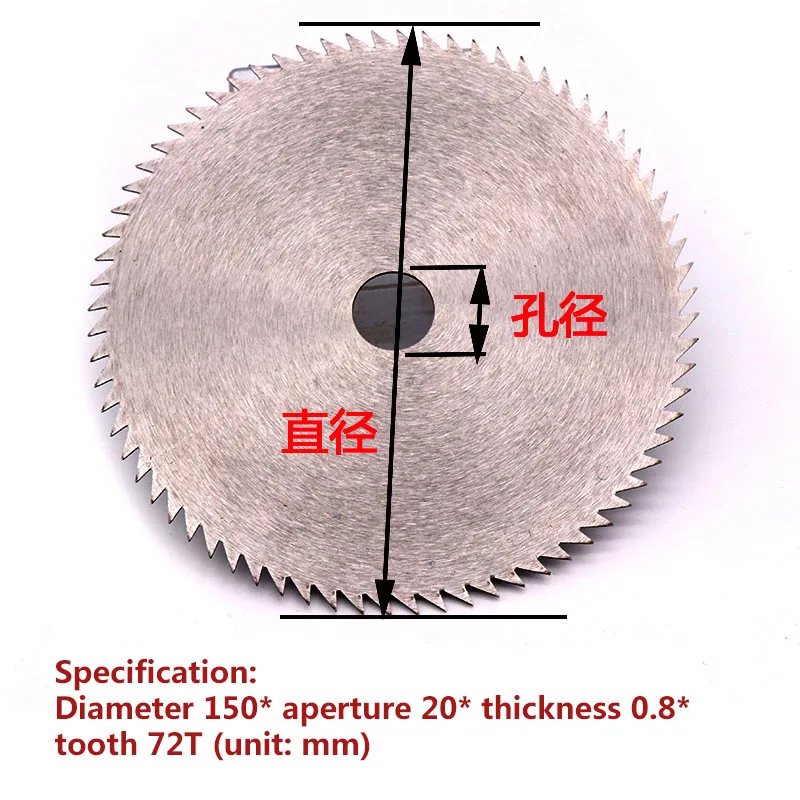 Ultra Thin 1pcs 110-250mm Carbide Alloy Circular Saw Blade Bore Diameter 20/25mm Woodworking Discs For Wood Cutting Tools