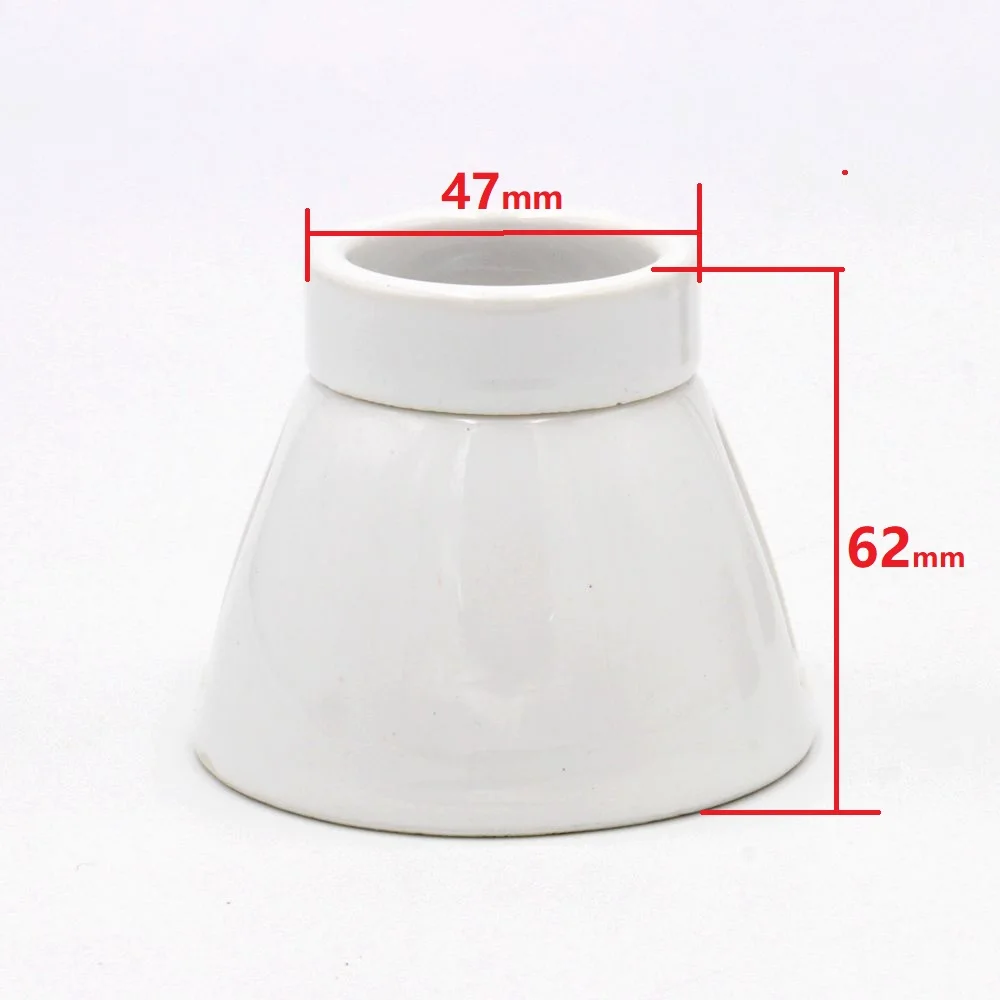 Vintage Ceramic Lamp Holder E27 Screw Bulb Holder Sockets Portalamparas For Ceiling Light Wall Lamp Fixtures