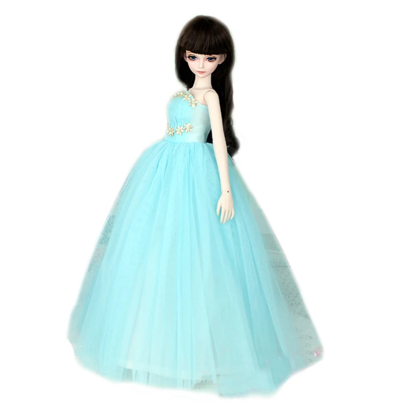 [wamami] 400# Blue Tube Top Dress/Wedding Dress For 1/3 Girl BJD Doll