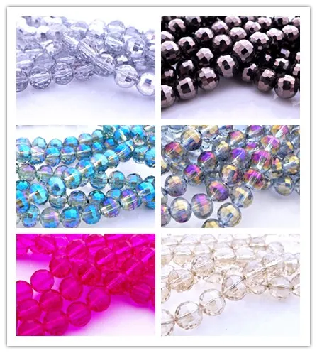 wholesale 6/8/10mm hot sale Top Quality 5003 disco ball crystal glass beads basic color plated free shipping new arrival-3